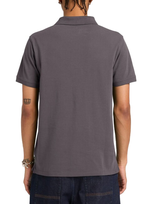 MILLERS RIVER Short-sleeved polo shirt blackened pearl - Polo shirt