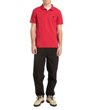 TIMBERLAND MILLERS RIVER Short-sleeved polo shirt American beauty - Polo shirt - 3