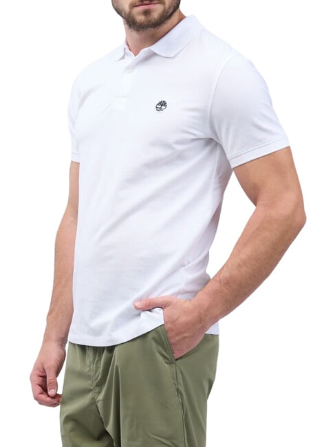 MILLERS RIVER Short-sleeved polo shirt white - Polo shirt