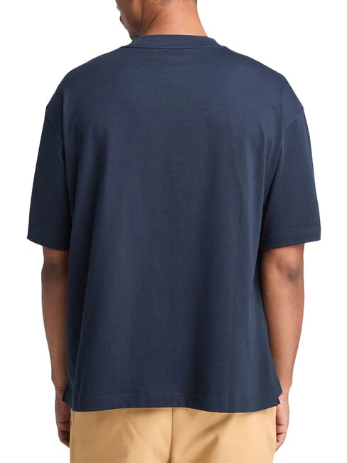 DUNSTAN RIVER Cotton T-Shirt dark sapphire - T-shirt