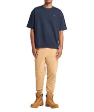 TIMBERLAND DUNSTAN RIVER Cotton T-Shirt dark sapphire - T-shirt - 3
