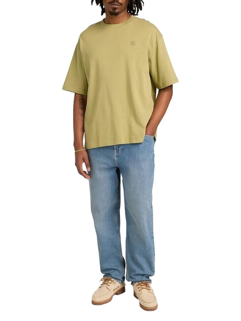 DUNSTAN RIVER Cotton T-Shirt light green - T-shirt