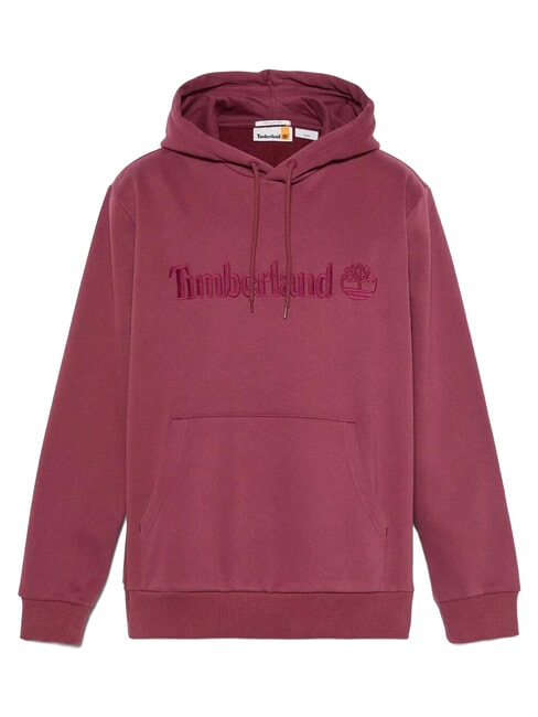 EMBROIDERY TONAL Hoodie burgundy - Sweatshirts