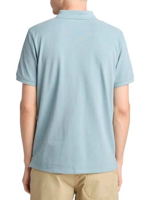 MILLERS RIVER Cotton polo shirt gray dawn - Polo shirt