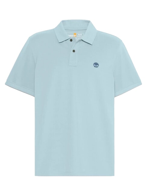 MILLERS RIVER Cotton polo shirt gray dawn - Polo shirt