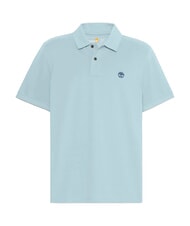 TIMBERLAND MILLERS RIVER Cotton polo shirt gray dawn - Polo shirt - 5