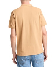 TIMBERLAND MILLERS RIVER Cotton polo shirt light wheat boot - Polo shirt - 2