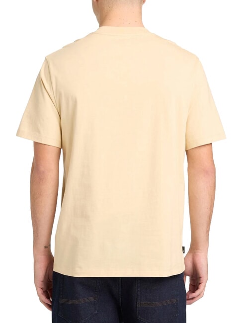 EMBROIDERY TONAL Cotton T-shirt putty - T-shirt