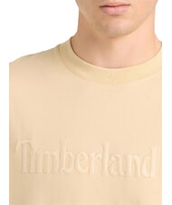 TIMBERLAND EMBROIDERY TONAL Cotton T-shirt putty - T-shirt - 3