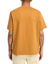 TIMBERLAND EMBROIDERY TONAL Cotton T-shirt wheat boot - T-shirt - 2