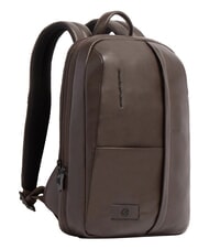 PIQUADRO RUSSEL 14" laptop backpack, in leather - Laptop backpacks