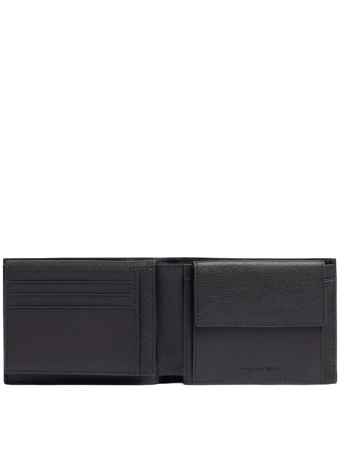 wallet BLACK SQUARE, in leather green / dark brown - Men&rsquo;s Wallets