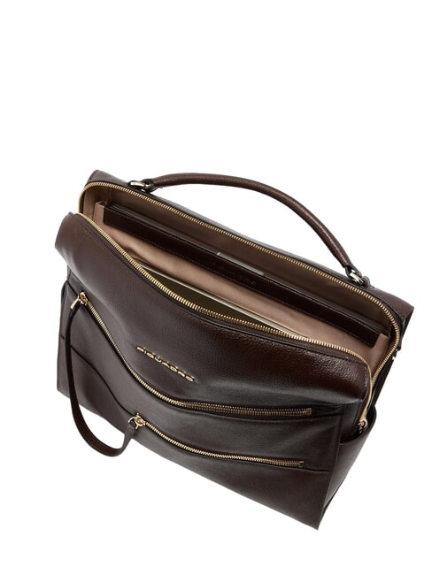 W140 14" laptop briefcase BROWN - Work Briefcases