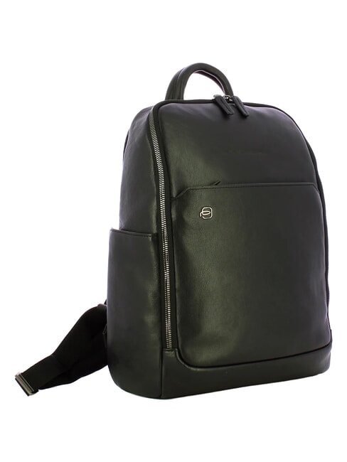 BLACK SQUARE 13" laptop backpack, in leather Black - Laptop backpacks