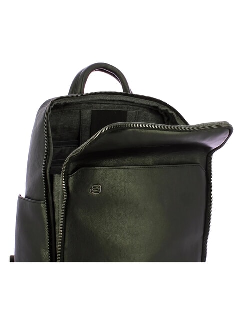 BLACK SQUARE 13" laptop backpack, in leather Black - Laptop backpacks