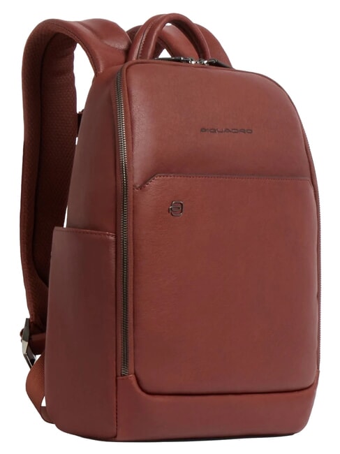 BLACK SQUARE 13" laptop backpack, in leather LEATHER - Laptop backpacks