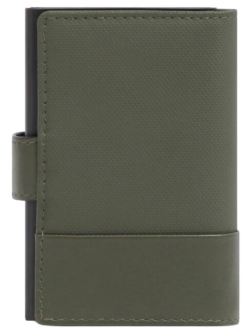 W145 Card holder with slide system GREEN - Men&rsquo;s Wallets