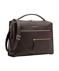 PIQUADRO PATRICIA 14" laptop briefcase, in leather - Work Briefcases