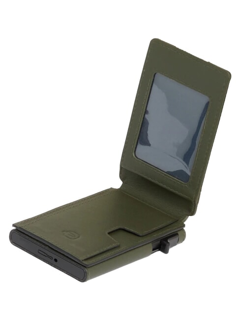 W145 Automatic card holder GREEN - Men&rsquo;s Wallets