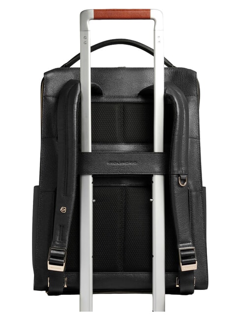PATRICIA 15.6" Laptop Backpack in Leather Black - Women&rsquo;s Bags