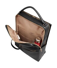 PIQUADRO PATRICIA 15.6" Laptop Backpack in Leather Black - Women&rsquo;s Bags - 4