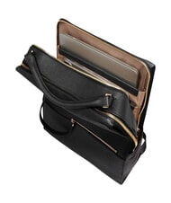 PIQUADRO PATRICIA 15.6" Laptop Backpack in Leather Black - Women&rsquo;s Bags - 5