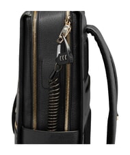 PIQUADRO PATRICIA 15.6" Laptop Backpack in Leather Black - Women&rsquo;s Bags - 7