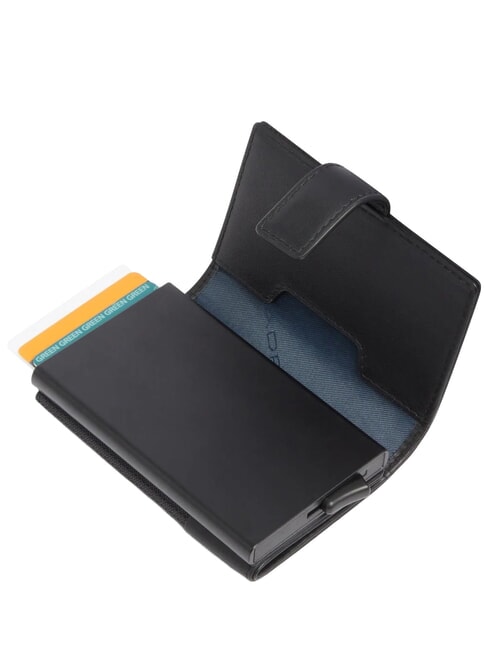 W145 Card holder with slide system Black - Men&rsquo;s Wallets