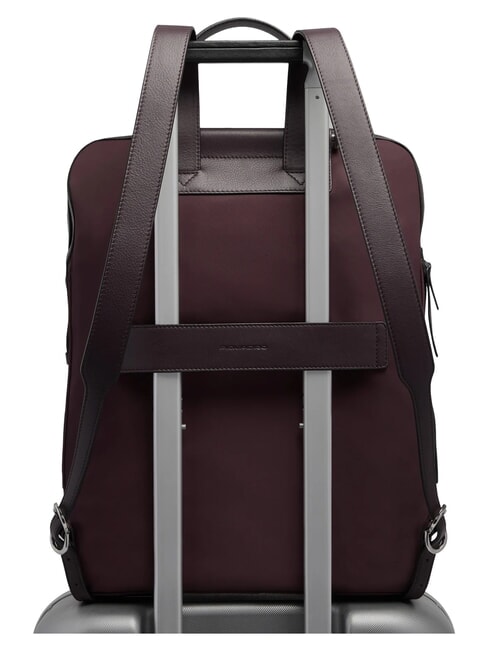 LYRA 15.6" laptop backpack burgundy 2 - Laptop backpacks