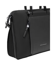 PIQUADRO LYRA 15.6" laptop briefcase, expandable Black - Work Briefcases - 4