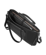 PIQUADRO LYRA 15.6" laptop briefcase, expandable Black - Work Briefcases - 5