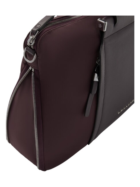 LYRA 15.6" laptop briefcase, expandable burgundy 2 - Work Briefcases