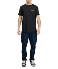 TIMBERLAND Y2K Cotton T-shirt, short sleeves BLACK - T-shirt - 4