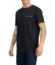 TIMBERLAND Y2K Cotton T-shirt, short sleeves BLACK - T-shirt - 3