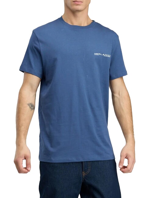 Y2K Cotton T-shirt, short sleeves ocean - T-shirt