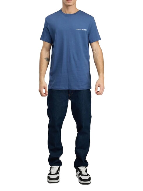 Y2K Cotton T-shirt, short sleeves ocean - T-shirt