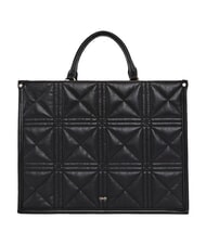GAUD&Igrave; LETIZIA Shopping bag with charm BLACK - Women&rsquo;s Bags - 3