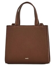 GAUD&Igrave; EMILY FLOCK Mini shopping bag with logo and shoulder strap chocolate - Women&rsquo;s Bags - 3