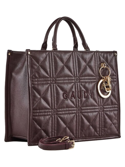 LETIZIA Shopping bag with charm burgundy - Women&rsquo;s Bags