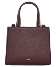 GAUD&Igrave; EMILY FLOCK Mini shopping bag with logo and shoulder strap burgundy - Women&rsquo;s Bags - 3