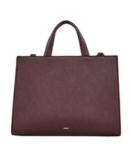GAUD&Igrave; EMILY FLOCK Shopping bag with them and shoulder strap burgundy - Women&rsquo;s Bags - 3