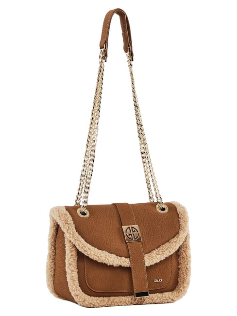 LYNN Mini bag with chain shoulder strap tan - Women&rsquo;s Bags