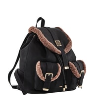 GAUD&Igrave; LYNN Backpack with pockets and metal logo BLACK - Women&rsquo;s Bags - 2