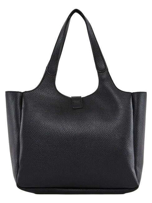 LYNN PLAIN Shopping bag with front pocket BLACK - Women&rsquo;s Bags