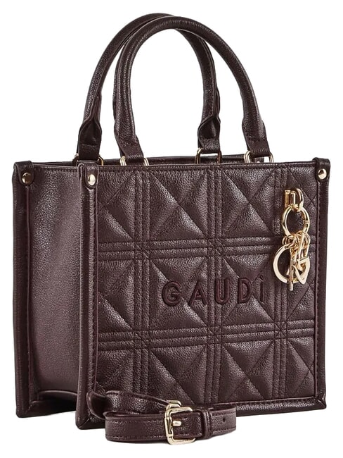 LETIZIA Mini shopping bag with charm burgundy - Women&rsquo;s Bags