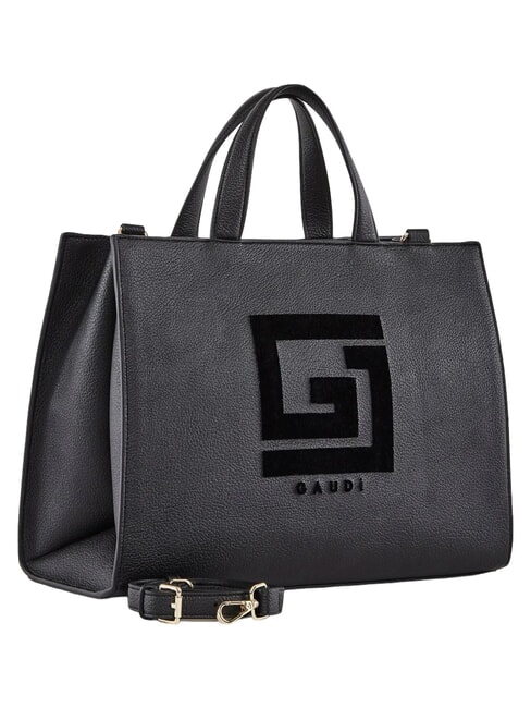 EMILY FLOCK Shopping bag with them and shoulder strap BLACK - Women&rsquo;s Bags