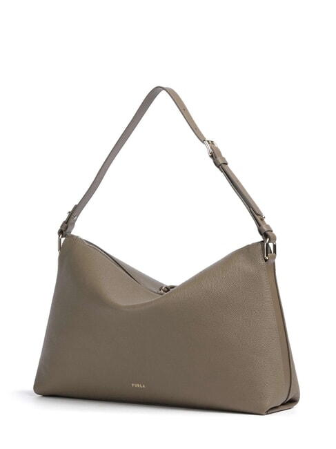 DEBBY Shoulder bag, leather muddy gray - Women&rsquo;s Bags