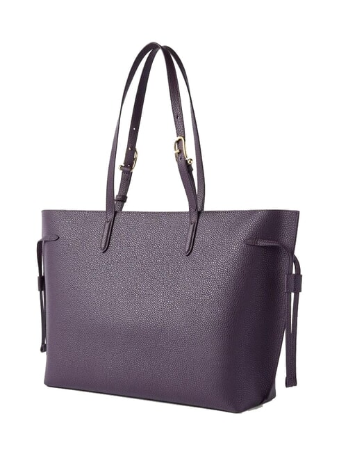 AVA Large leather shopping bag winter bloom+cotton g int. - Women&rsquo;s Bags