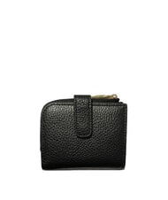 COCCINELLE METALLIC SOFT Mini Leather Wallet Black - Women&rsquo;s Wallets - 4