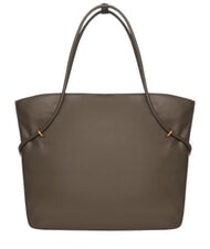 COCCINELLE LIZZIE Leather shoulder shopping bag mud - Women&rsquo;s Bags - 3
